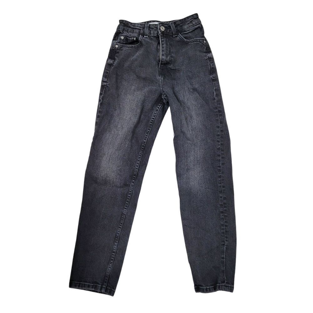 Zara Black Denim Jeans Pants Size: 0